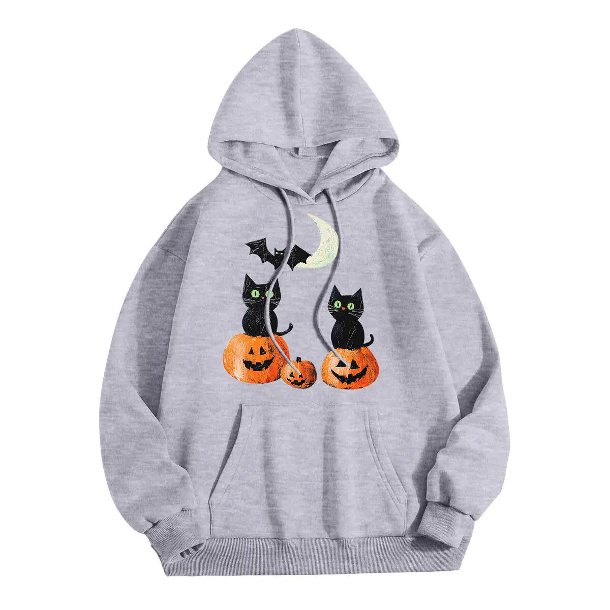 

Хэллоуин креативная свободная повседневная флисовая мужская и женская куртка с капюшоном и длинными рукавами с принтом