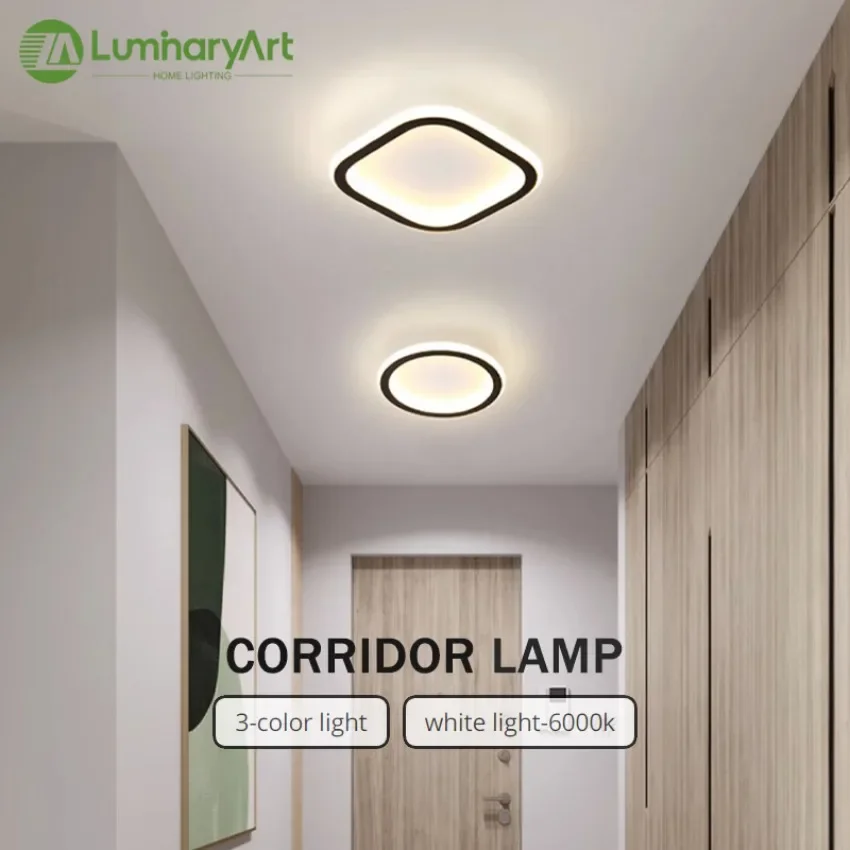 

Modern Minimalist LED Ceiling Light 24w Entrance Corridor Home Lights Study Balcony Aisle Bedroom Interior Decoration Lighting