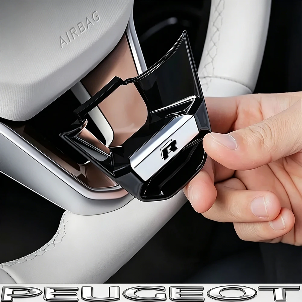 Auto-Innendekoration Lenkradabdeckung Untere Zierleiste Aufkleber Zubehör Für VW Golf Tiguan T-Roc Polo Passat ID.4 T-Cross – Detail 3