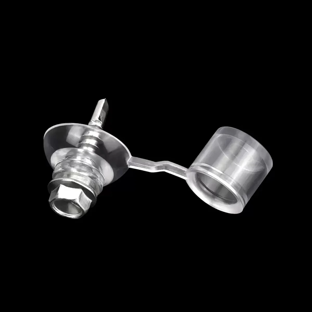 Transparent Drill Tail Screw Waterproof Cap