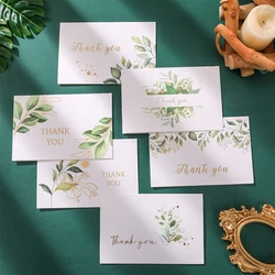 6Pcs/Set Teachers Day Card, Thank You Card for Teacher, Folding Appreciation Card for School Teacher Mom, Thank You DIY Decor