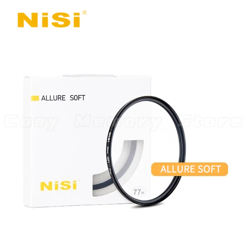 NiSi ALLURE SOFT Soft Mirror Obscure Mirror White Soft 67 72 82 77mm Portrait Photography Soft Filter Micro SLR Camera Filter