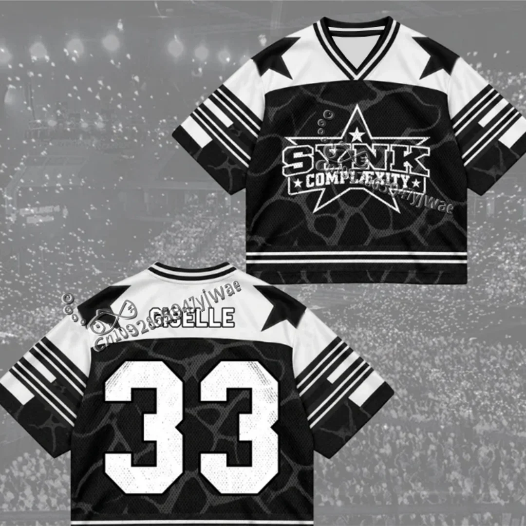 Electric Synk Complexity Space Club Retro Streetwear Mesh Jersey For Fans Gift Autumn Winter Men'S And Women's TShirt ClothingEl