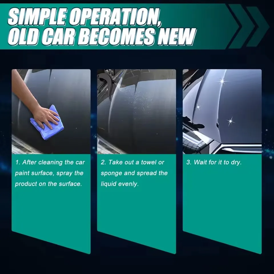Car Ceramic Coating Car Wax Scratch Repair Anti-scratch Car Spray Coating Agent Paint Coating Polishing Agent