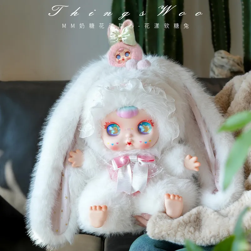 

Genuine Mm Sugar Baby 800% Flower Sweetheart Series Vinyl Plush Blind Box Collection Handmade Birthday Christmas Gift For Girls