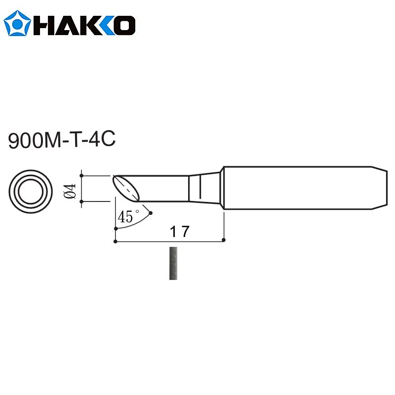 

Original Hakko 900M-T-4C Soldering Iron Tip Lead-Free Welding Solder Tip For 936/937 Soldering Station 900M/907/933 Handle