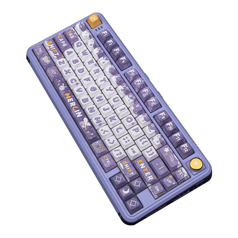 

VALKYRIE VK75 Keyboard Custom Hot Swap PBT Keycaps Gasket RGB Keyboard Wired Bluetooth 2.4G Tri-mode Gaming Mechanical Keyboard