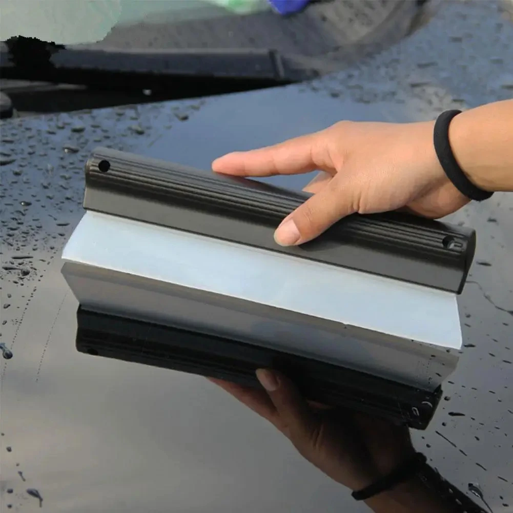 Non-Scratch Soft Silicone Handy Squeegee Car Water Wiper Window Cleaning Scraper Film Scraper Car Accessories