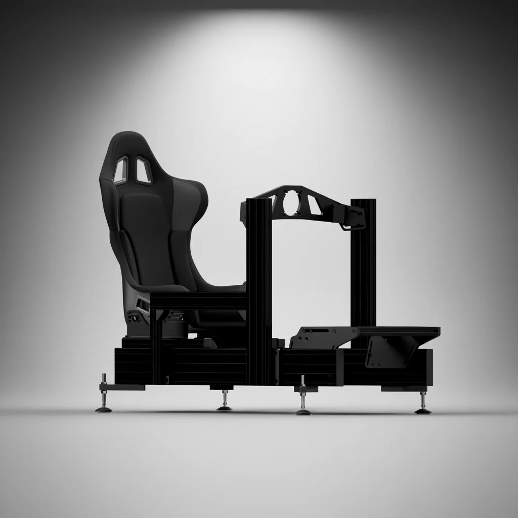 Heavy Capacity Bearing 40160 Sim Racing Cockpit Custom Design Sim Racing Simulator Cockpit Game Rig Kit Frame Sim Racing Cockpit