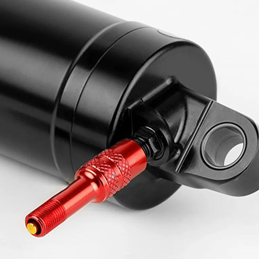 

Bike Front Fork Valve Adapter Aluminum Alloy Durable Extension Nozzle Essential Bicycle Tire Accessory for Quick and Efficient