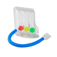 3 Balls Breathing Exerciser Soft Lung Function Breathing Exerciser Lightweight Portable for Improvement Rehabilitation Equipment