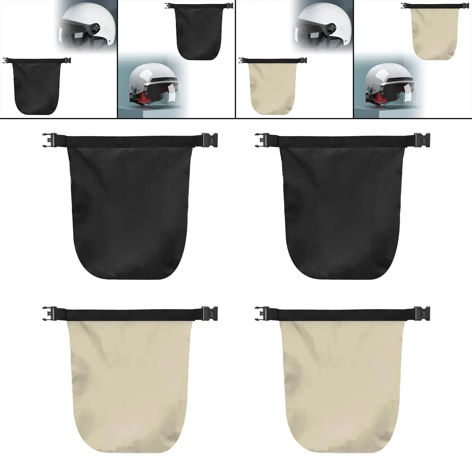 

Motorcycle helmet bag practical accessories portable lightweight Oxford cloth