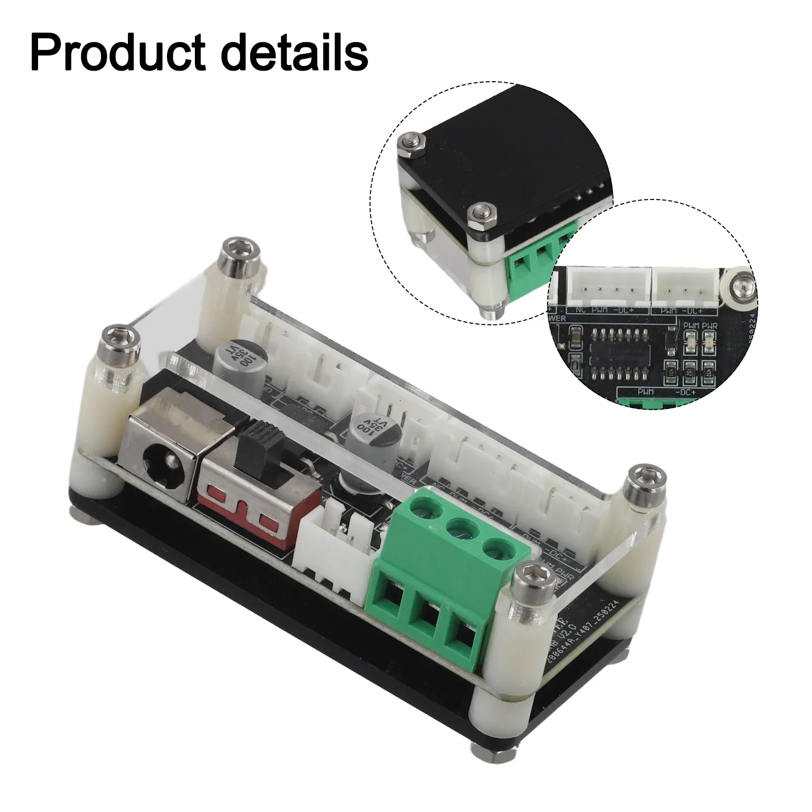 Plug-and-Play Adapter Interface Driver Adapter Voltage And Port Conversion 3-pin Output Wide Device Compatibility