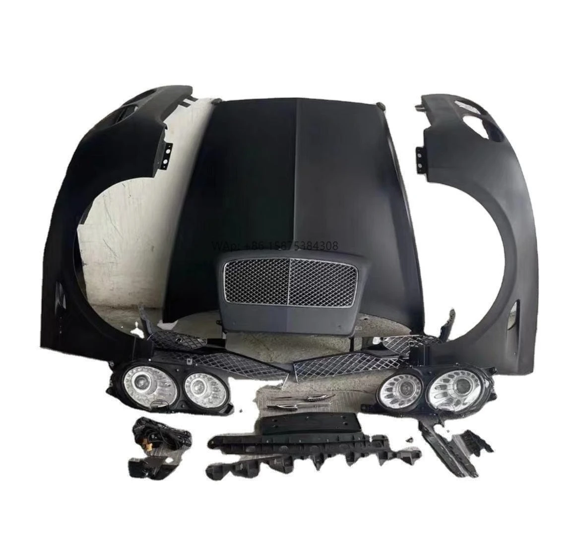For Bentley Gallop Old Model to New Continental GT to Add the Front Nose Bumper