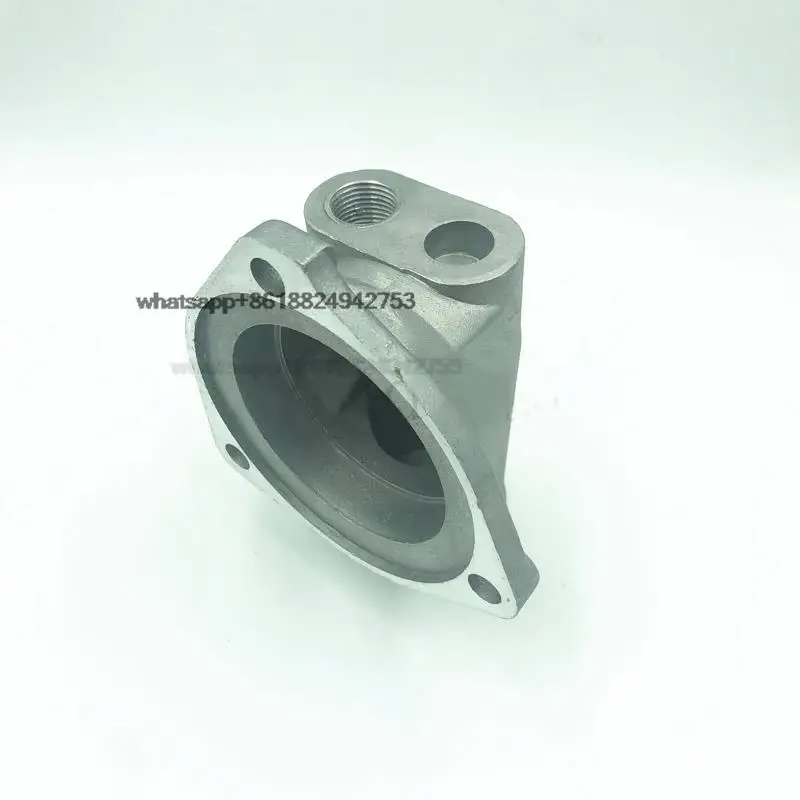 Good Excavator parts Thermostat seat 4BD1 Good quality Upper part of thermostat seat Bent joint 4BD1