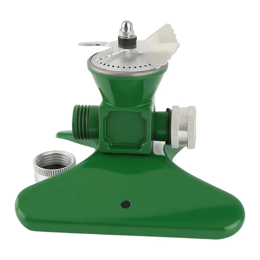 Lawn Garden Tripod Base Rotating Sprinkler Metal Watering Irrigation Sprayer Garden Water Sprinkler Irrigation Systems