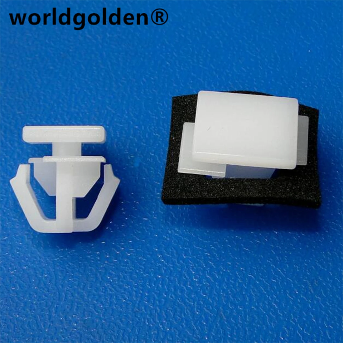 Worldgolden 100 шт. крепежные элементы, боковой порог, качалка панели, зажим, удерживающий для Hyundai KIA 87758-38000