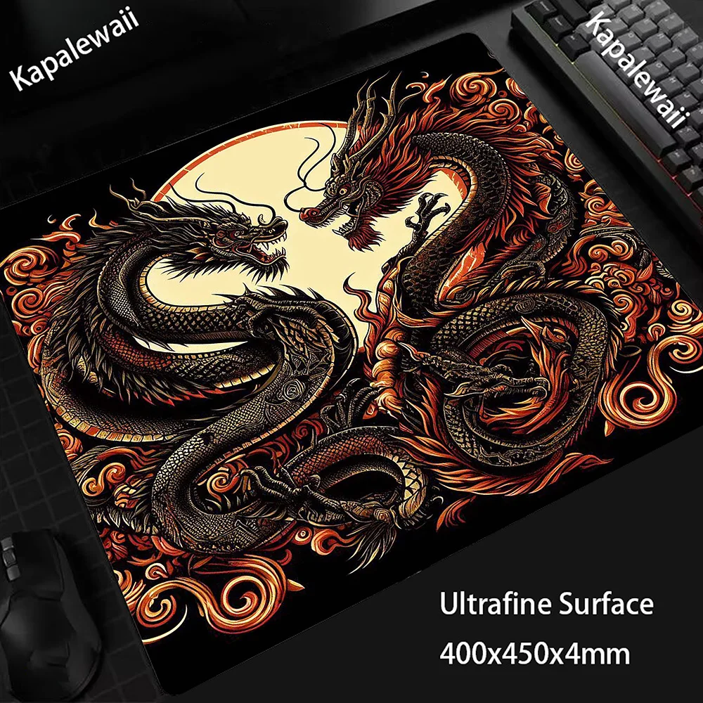 

Dragon Game Professional Premium Balance Mouse Pad Gamer Ultrafine Surface E-Sports Gaming Mousepad Game Locking Edge Mouse Mat