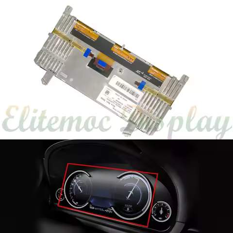 DJ103FA-01A 10.25 Inch LCD Display for BMW 6WB F10 F11 F12 F13 F15 F16 F01 F02 F06 Instrument Cluster HUD Full Digital TFT LED