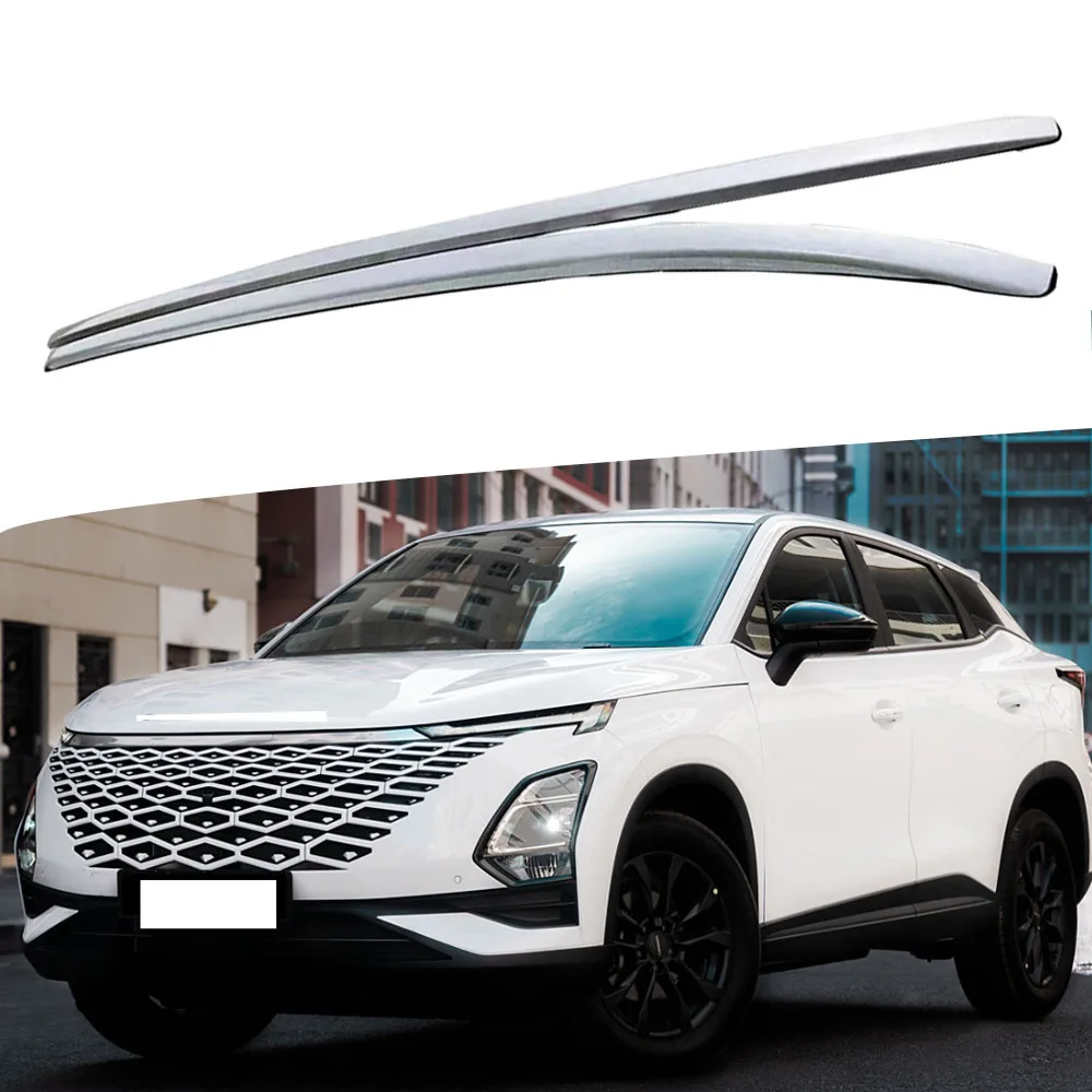 

Aluminum Roof Rack Fits for Chery omoda C5 2023 2024 Silver Flush Carrier Rails 3M adhesive