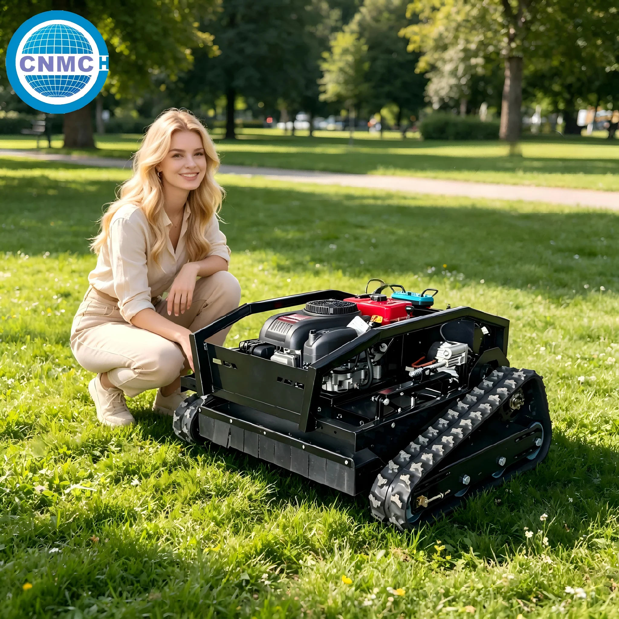 

Grass Mowing Robot Robotic Lawn Mower Radio Control All-terrain Snow Plow Safety Auto-Stop Blade High-quality Easyuto-Stop Blade