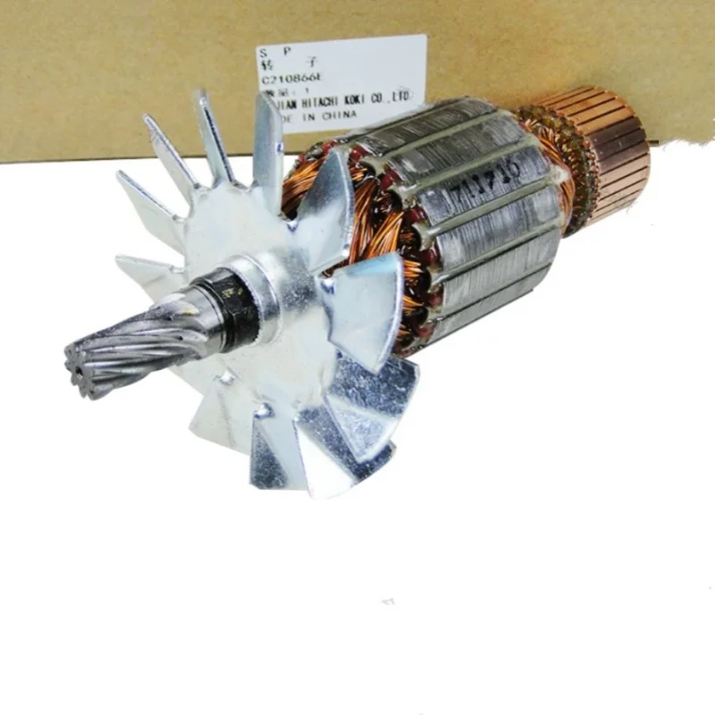 Original 9 Teeth Rotor C210866E for Hitachi Koki C12FCH Aluminum Machine Diagonal Saw Power Tool Accessories