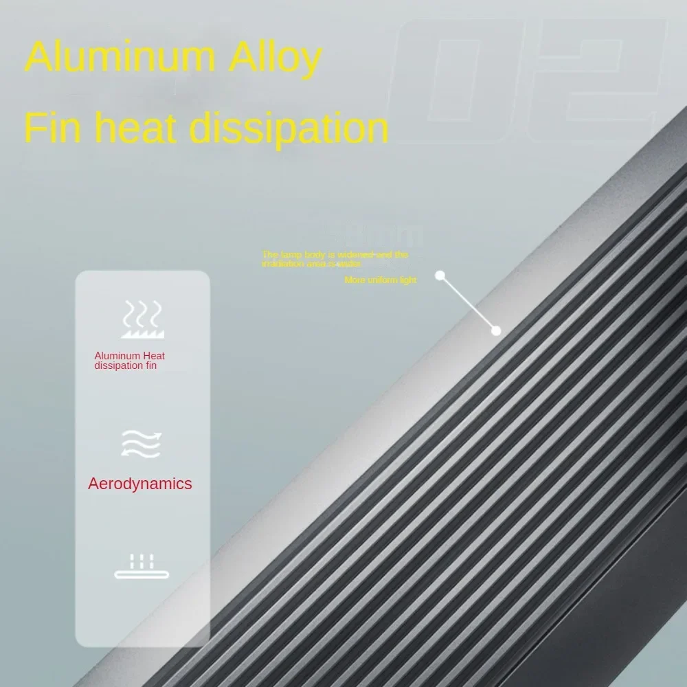 

Aluminum Alloy LED Aquarium Light 3200K/6700K/13000K Cold and Warm White Light Arowana Color Hair Color Natural Full Spectrum