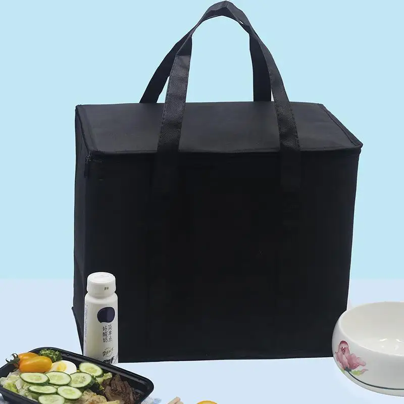 Large Capacity Insulated Lunch Bag Portable Thermal Cooler for Work Picnic Beach Hiking Outdoor Family Trips view 5