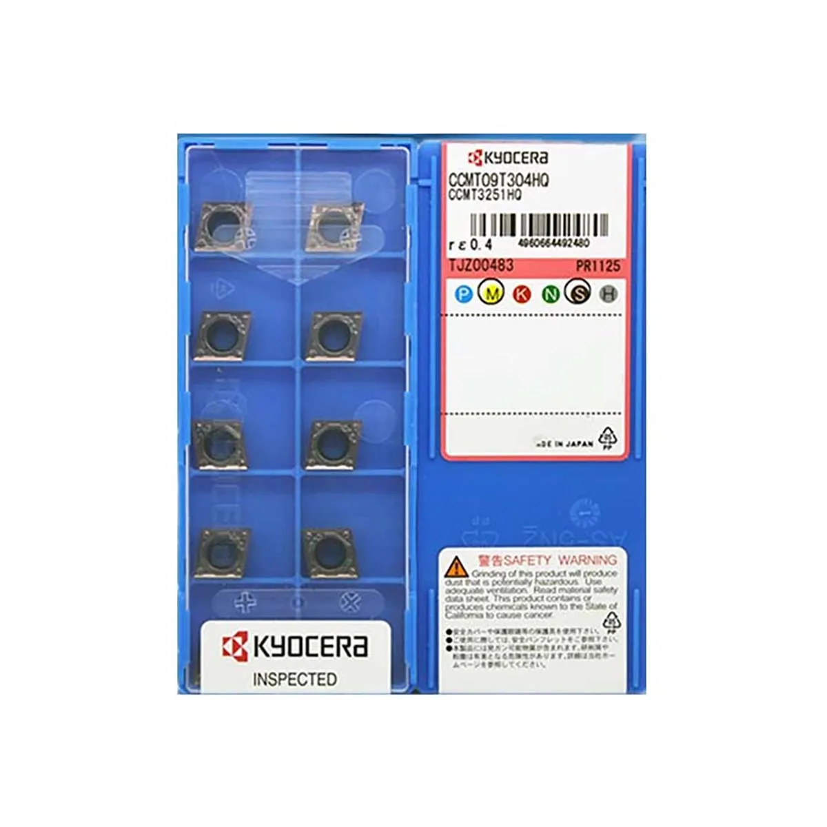 

Kyocer a 100% Original CCMT CCMT09T308HQ CCMT09T304HQ CCMT09T302GK CCMT060204HQ CCMT060202HQ CCMT09T304GK PR1125 Turning Inserts