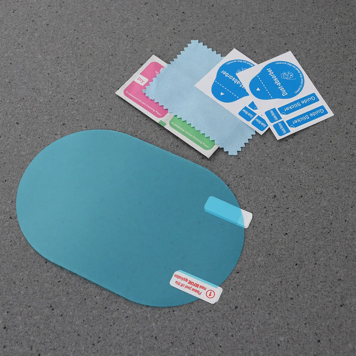 

2Pcs Anti Fog Rainproof Car Rearview Mirror Protective Film Anti Glare Clear Protective Film Universal for Suv Truck 13.5x9.5cm