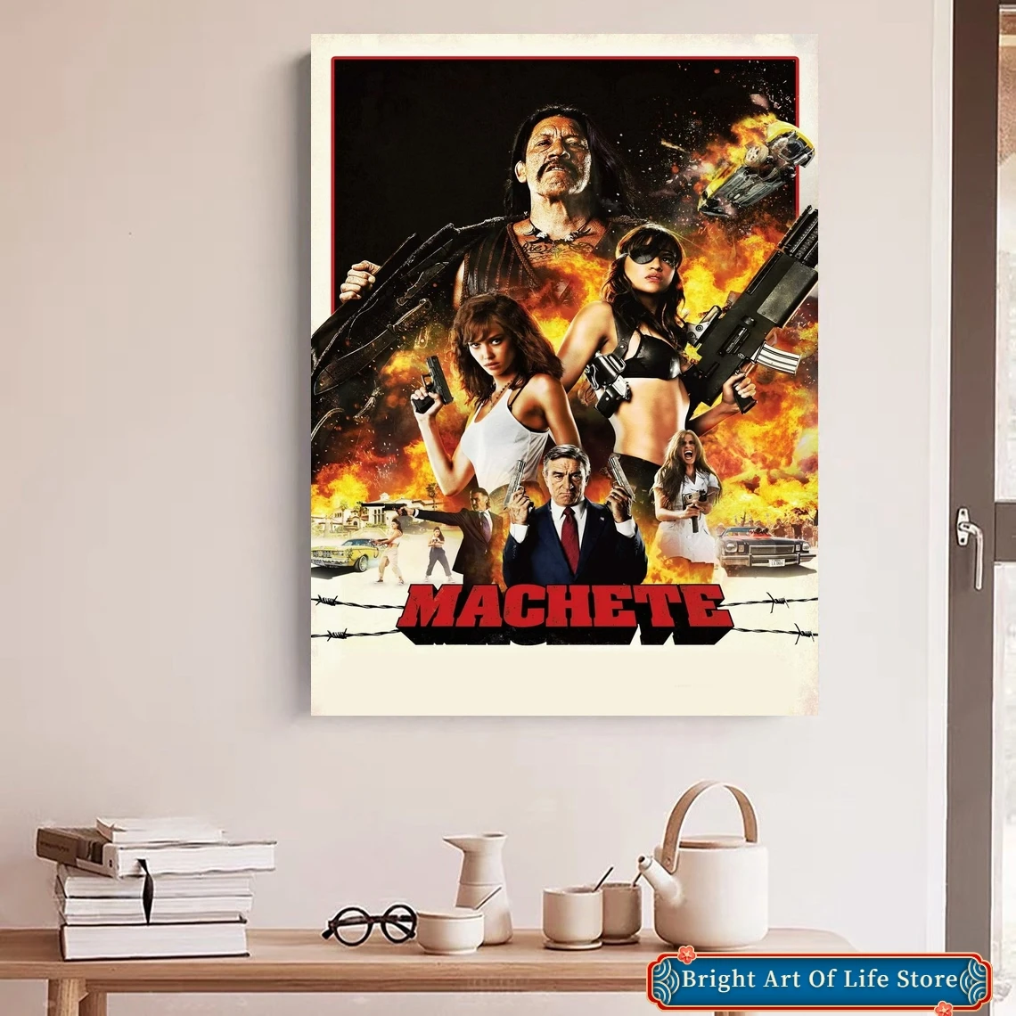 Machete Movie Poster Home Decoration Wall Painting (No Frame)