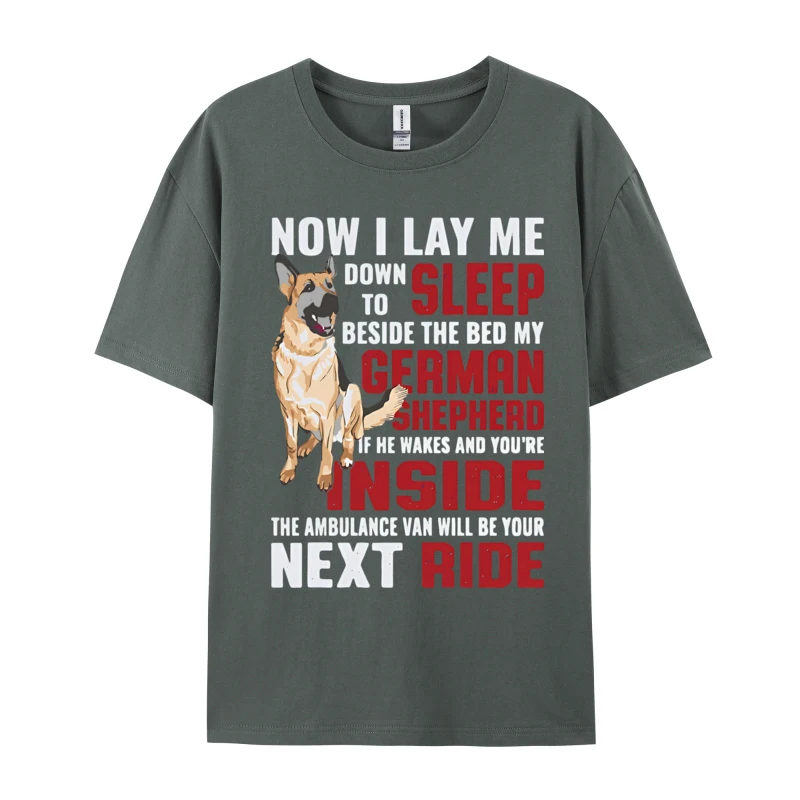 Now I Lay Me Down To Sleep Beside The Bed T-Shirt Funny Vintage Cotton Normal Tops Tees Brand New Men Tshirts Birthday