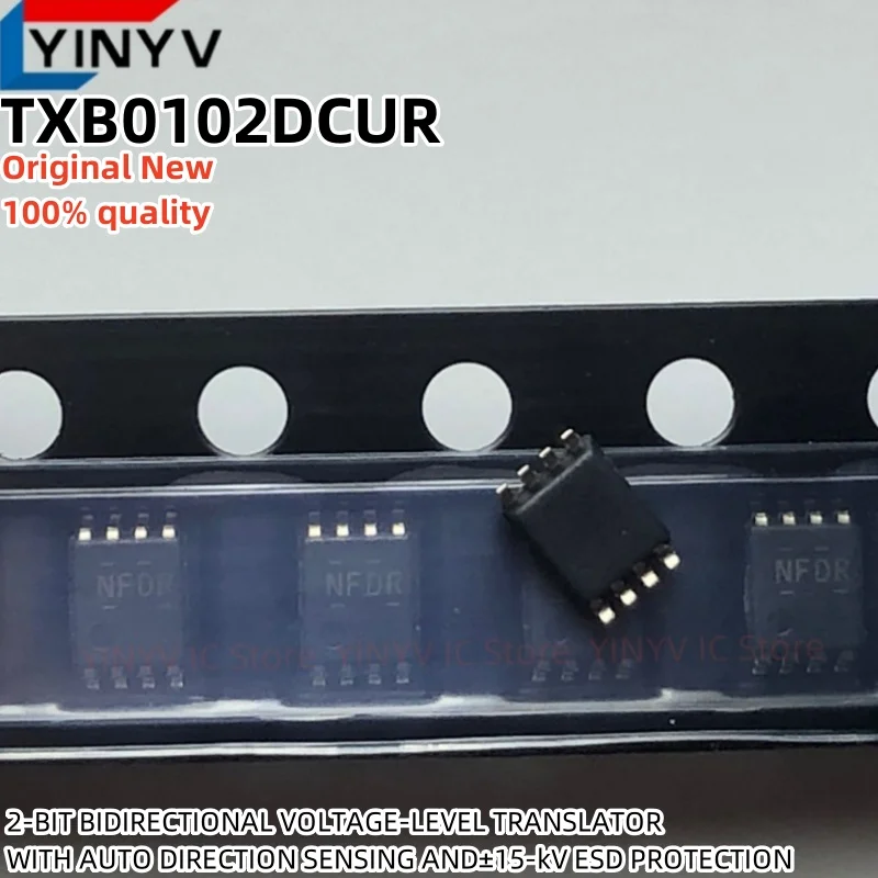 20Pcs TXB0102DCUR VSSOP8 TXB0102DCUT TXB0102  2-BIT BIDIRECTIONAL VOLTAGE-LEVEL TRANSLATOR Original New 100% quality