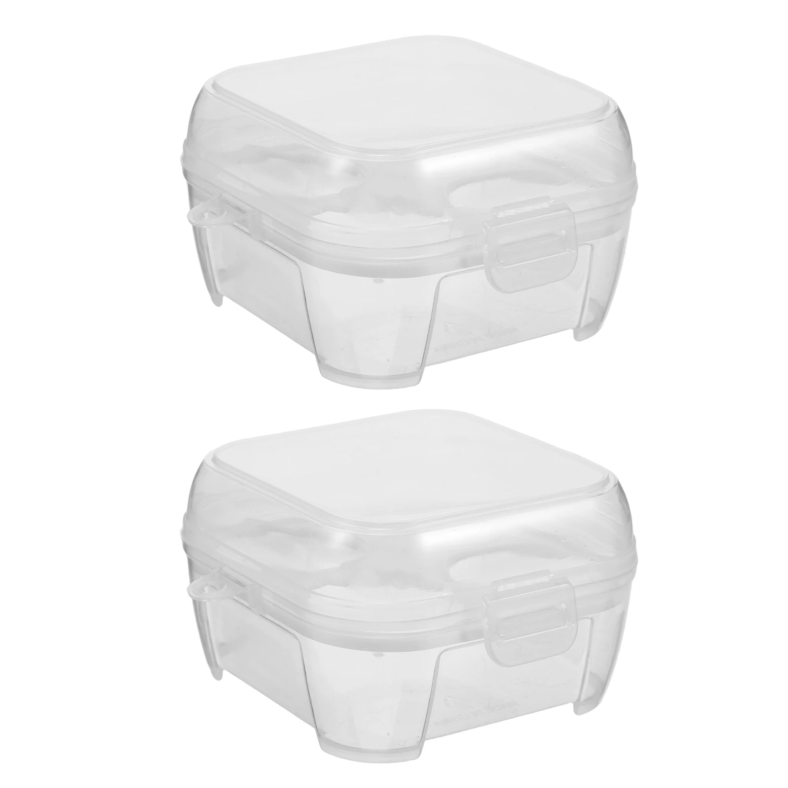 

2pcs Outdoor Egg Storage Box Shockproof Portable Transparent Plastic Holder Reusable Container Camping Picnic Travel Kitchen Egg