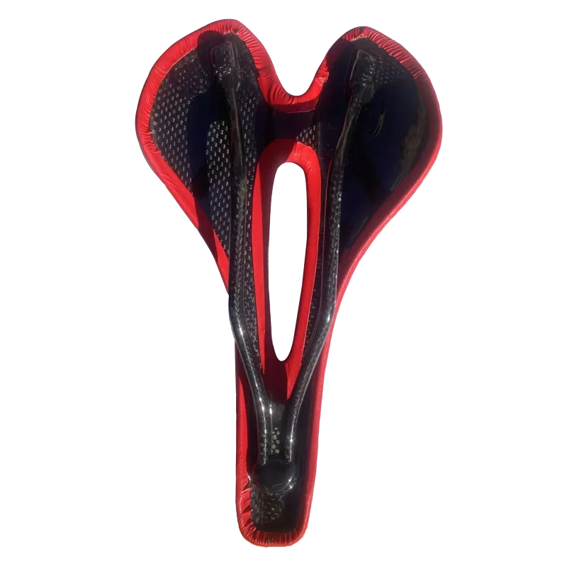 Bontrager Red/black Carbon +EVA+PU Ultra soft, soft, hollow and breathable road bike saddle Mtb saddle Carbon saddle