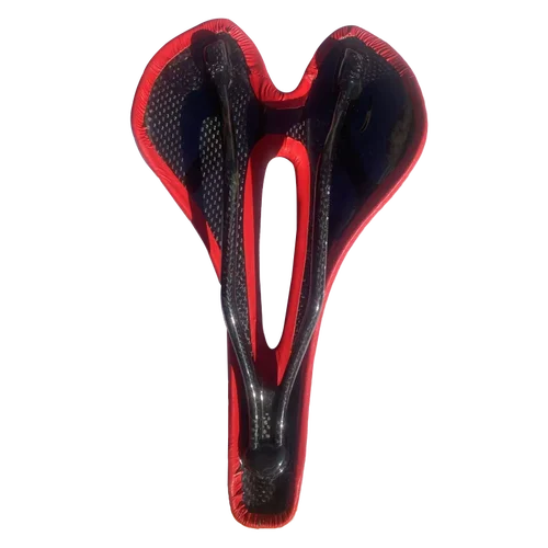 Imagen 2 del producto Bontrager Rojo/Negro Carbono + EVA + PU Sillín de bicicleta de carretera ultra suave, suave, hueco y transpirable Sillín de bicicleta de montaña Sillín de carbono