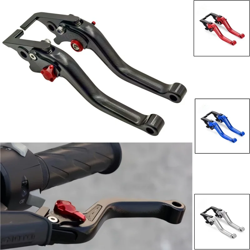 3D Clutch Lever Set For Kawasaki GPZ500S/EX500R NINJA 1990-2009 ZR750 ZEPHYR 1991-1993 Adjustable Handle Levers Motorcycle Parts