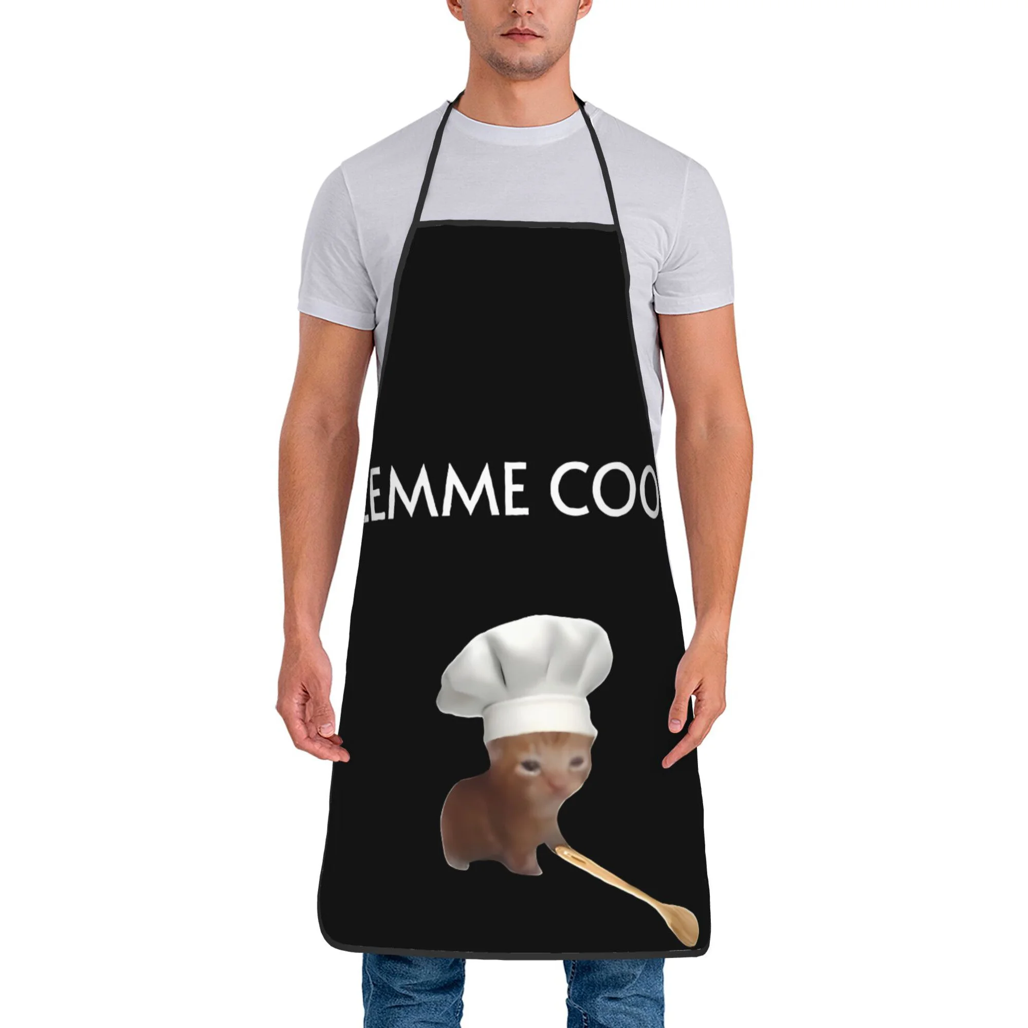 An apron with funny puppy pattern, which is very suitable for kitchen work and household cleaning, is a holiday gift