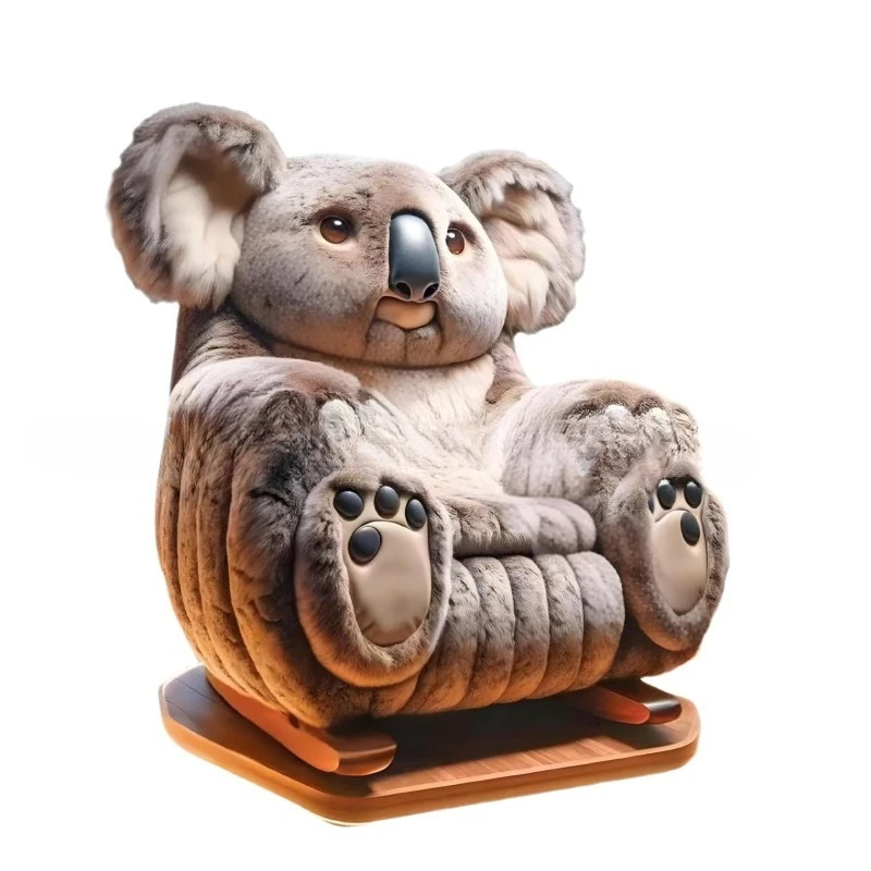 Owl sofa chair living room furniture two-dimensional sofa bedroom bed creative size apartment leather