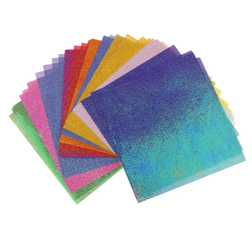 Metallic Square Pearl Paper Cardstock for Parties Holiday Scrapbooking Paper and Gift Tags