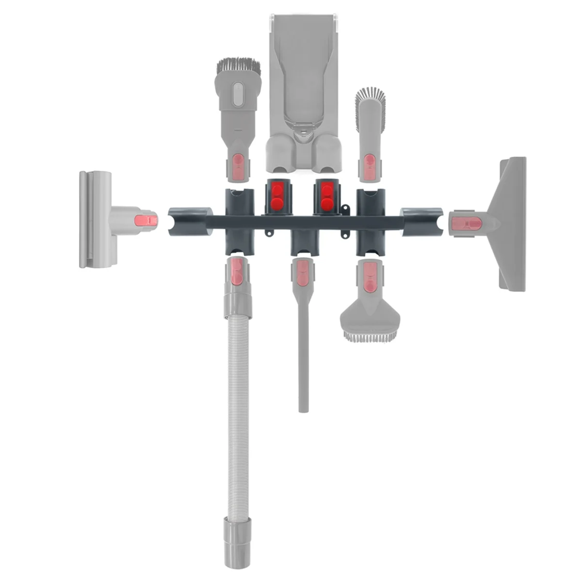 حامل ملحقات المكنسة الكهربائية Top-r، حامل لمحطة الإرساء Dyson V7 V8 V10 V11 V15، حامل الملحقات