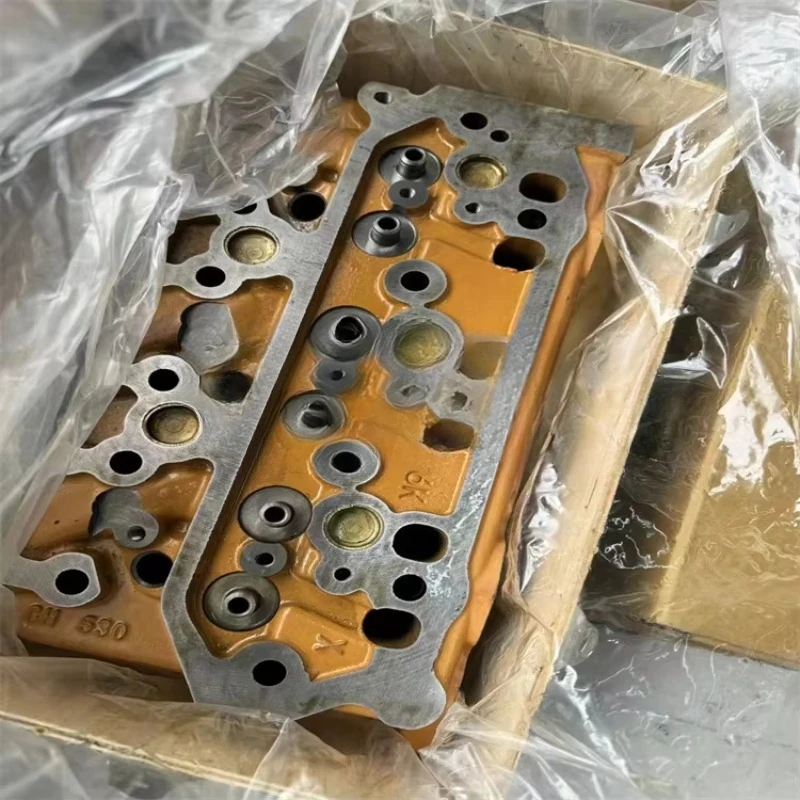 Excavator T200B 320C E320D engine S6K 3066 cylinder head assembly 310-9635 rear and 310-9634 front cylinder heads