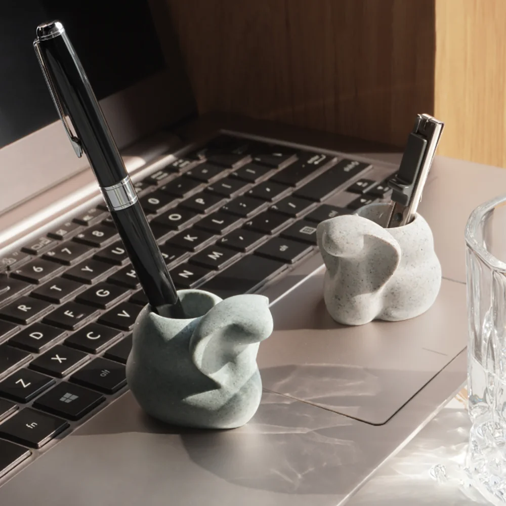 Silicone Mold For  Animal-shaped Toothbrush Holder  Cement Dragon Snake Pen Holder For Small Gifts Jesmonite Diy Mold