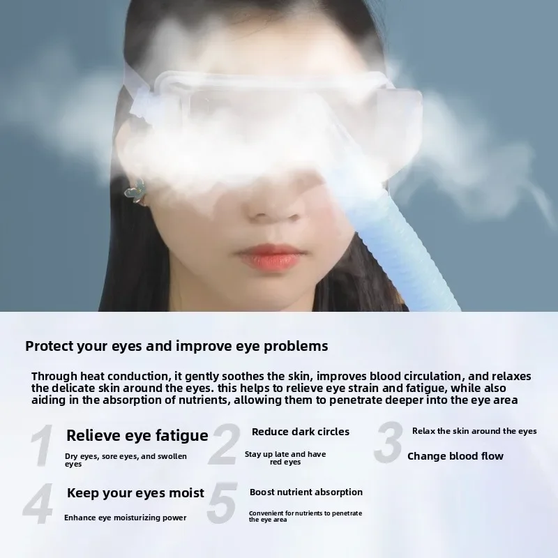 Eye Atomization Beauty Instrument Ultrasonic Eye Moisturizer Relieves Fatigue, Improves Dark Circles, Eye Lines