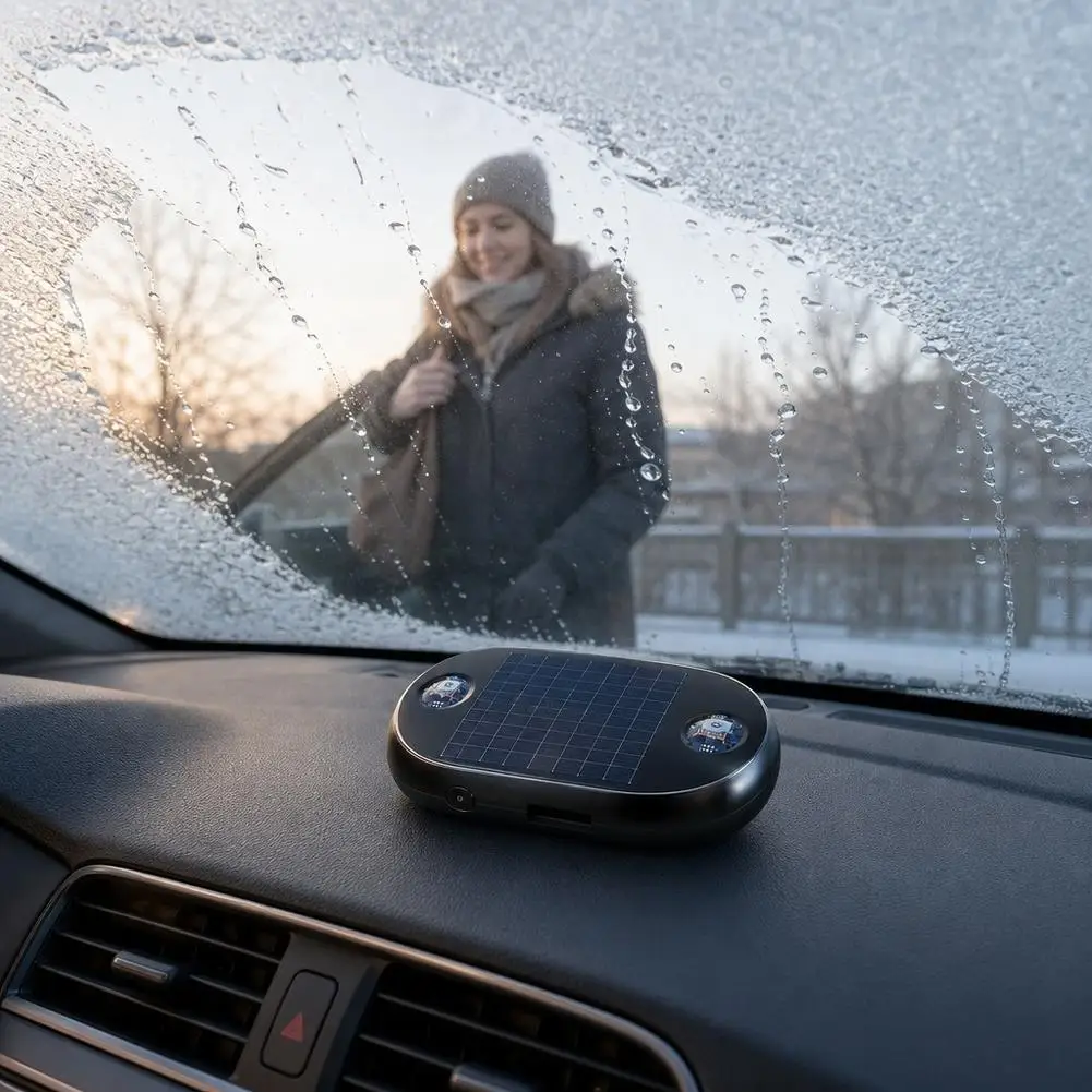 NEW Winter Car Ice Snow Remover Portable Electromagnetic Molecular Interference Antifreeze Instrument Windshield Defrost Tool