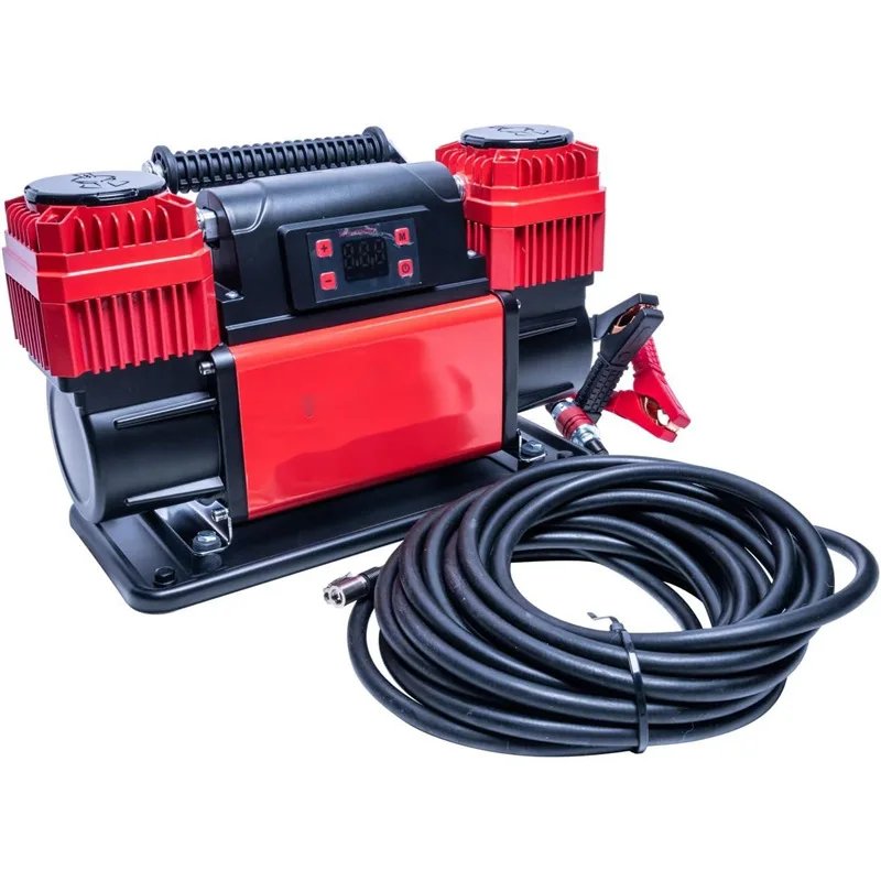 60-Cylinder double-cylinder high-pressure on-board air pump off-road vehicle pickup steam high-power vehicle air pump