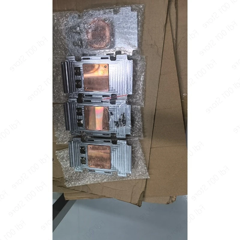 For Nvidia V100 Graphics Card, All-copper Water Cooling Soaking Plate with Pagoda Connector, Efficient Heat Dissipation Part