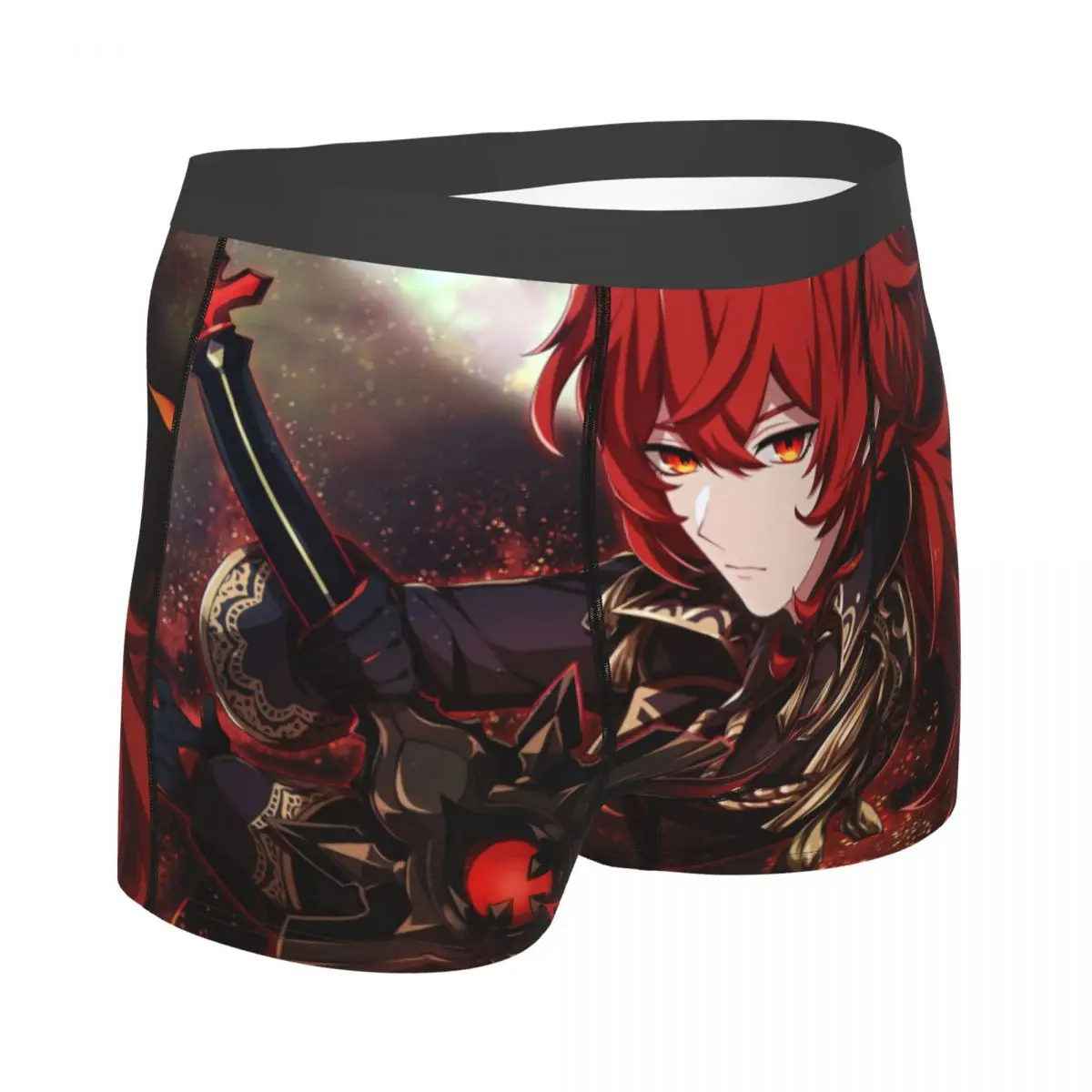 Genshin Impact Underpants Homme Panties Male Underwear Comfortable Shorts Boxer Briefs