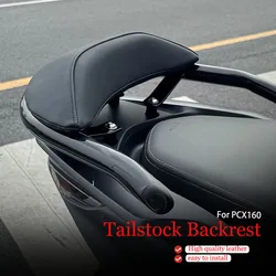 NEW Motorcycle For Honda PCX160 PCX 160 Black Rear Passenger Seat Tailstock Backrest Back Rest Cushion Pad