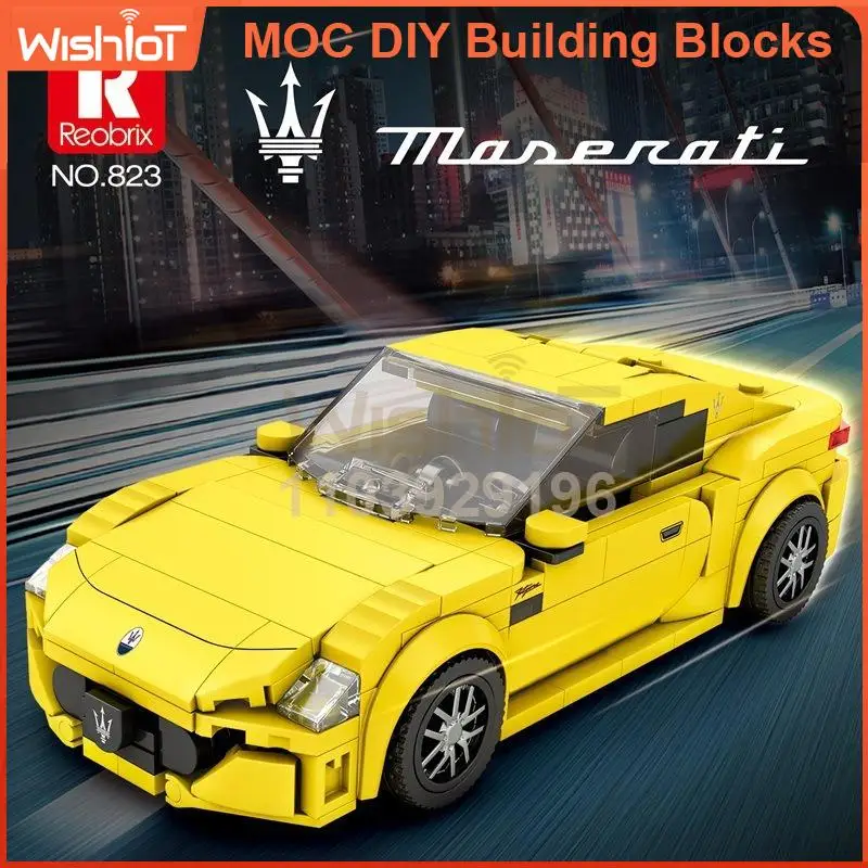 

275 шт. Daytona SP3 автомобильные строительные блоки 823 MOC кирпичи высокотехнологичные идеи комплект игрушек коллекция DIY подарок для детей и взрослых